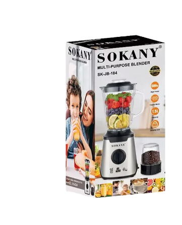 Sokany 600W Blender & Kaffekvern Combo